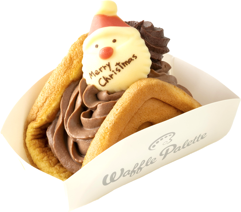 クリスマスワッフル チョコ