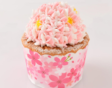 桜のシフォンケーキ