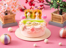 ひなまつりデコレーションケーキ販売のお知らせ