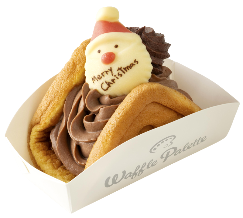 クリスマスワッフル チョコ